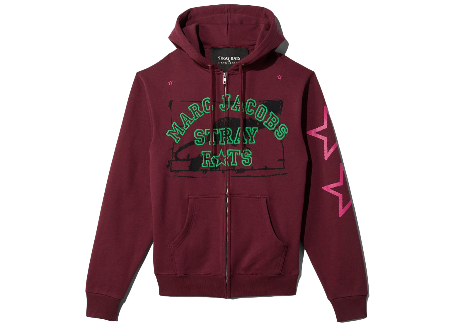 Marc Jacobs x Stray Rats The Hoodie Burgundy - SS20 - US