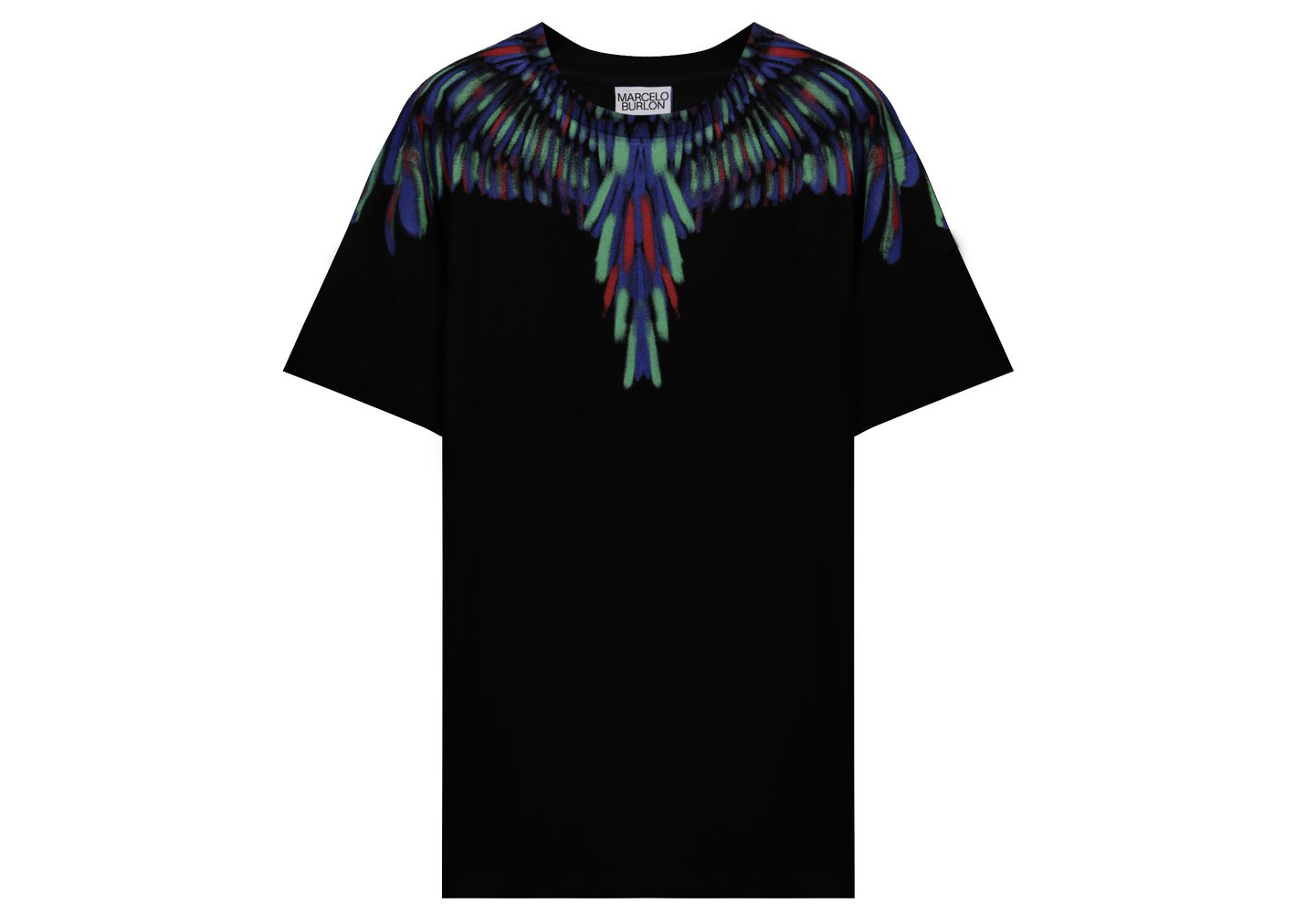Marcelo Burlon Chalk Wings T-shirt Black