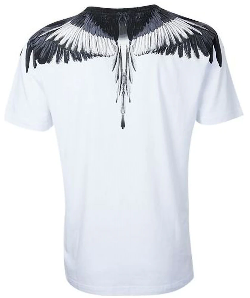 Marcelo Burlon Wing T-Shirt White Silver -