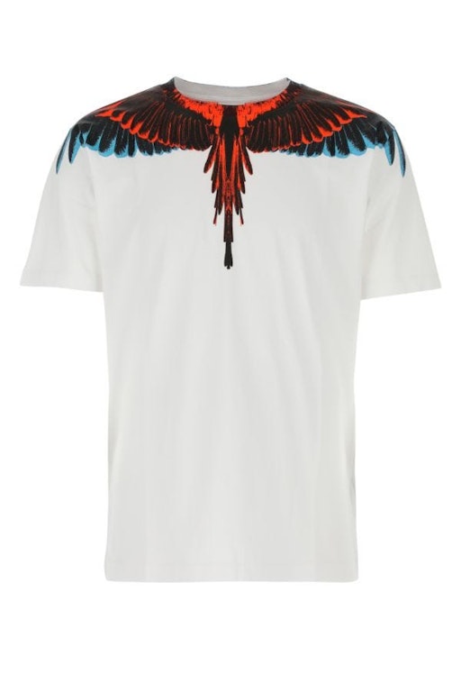 Pre-owned Marcelo Burlon County Of Milan Marcelo Burlon Wings T-shirt White