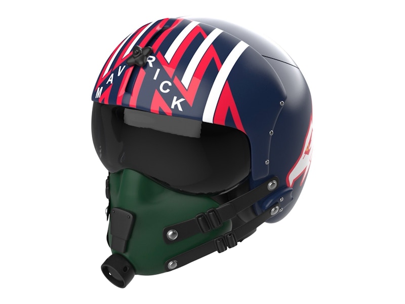 Marcus Theatres Top Gun 40th Anniversary Maverick Helmet Popcorn Bucket