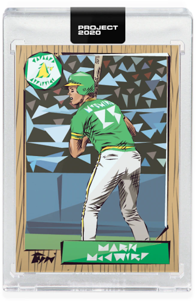 Mark McGwire 1987 Topps Project 2020 Naturel /2687 #60 - 1987 - US