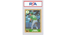 Mark McGwire 1987 Topps Rookie #366
