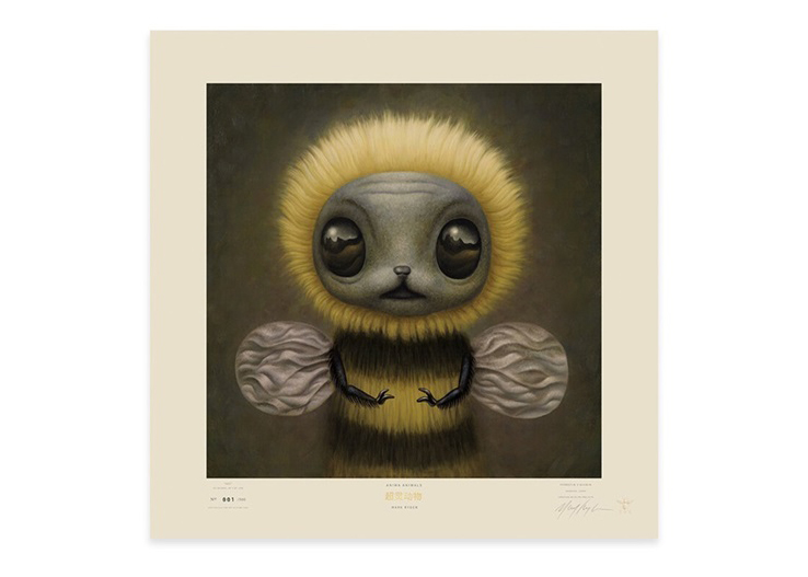 Mark Ryden Yuki The Young Yak Print (Signed, Edition of 500 