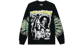 Market Bob Marley Punk Longsleeved T-Shirt Black