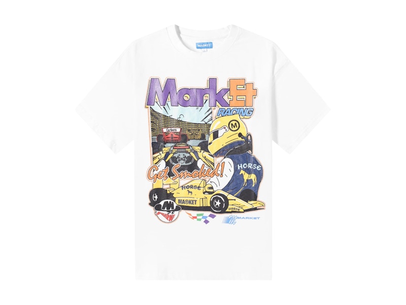 Market Express Racing T-Shirt White