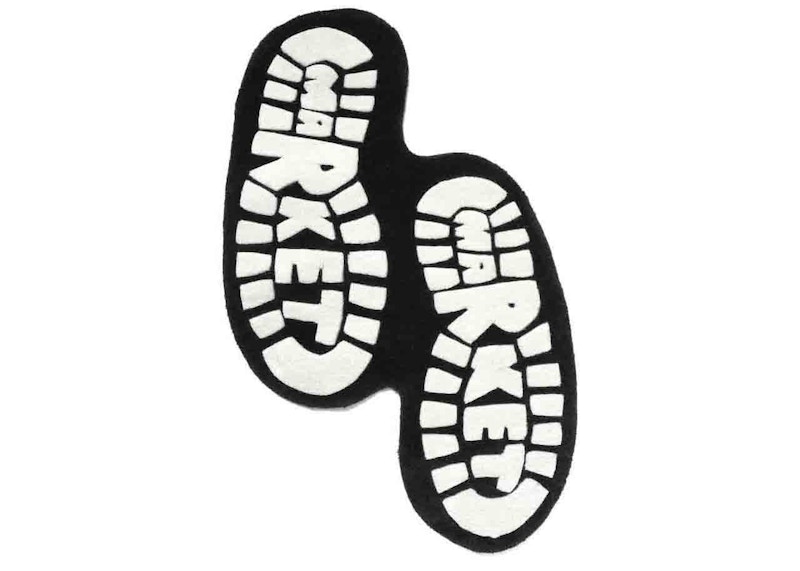 Market Lightest Boots Plush Rug Black