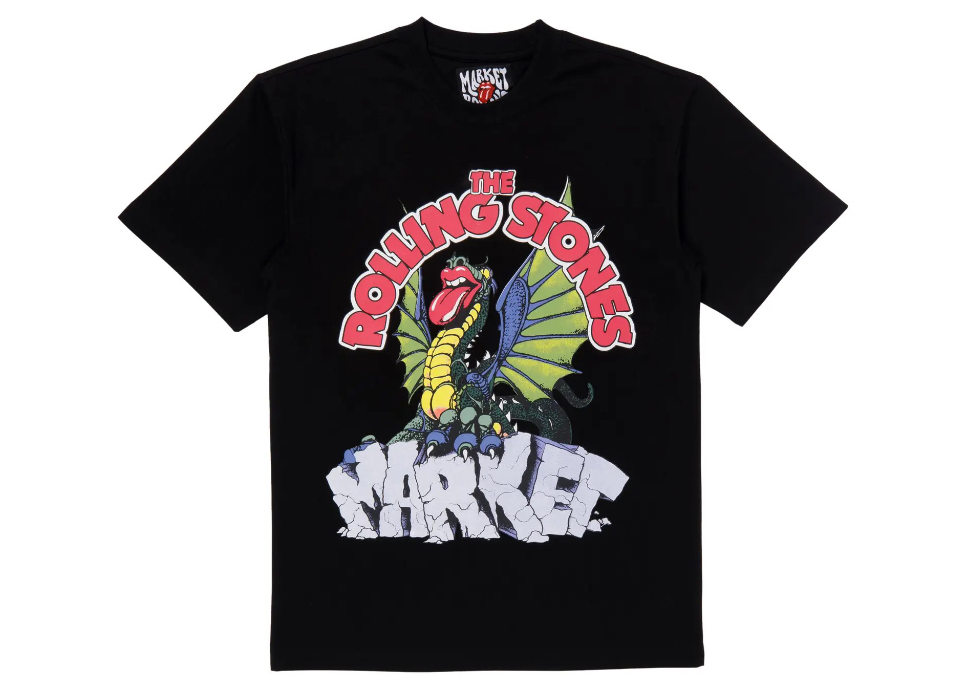 Market MKT Rolling Stones Dragon T-Shirt Black メンズ - SS23 - JP