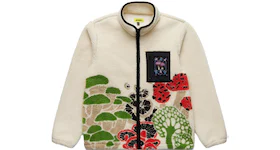 Market Mycology Sherpa Fleece Jacket Cream