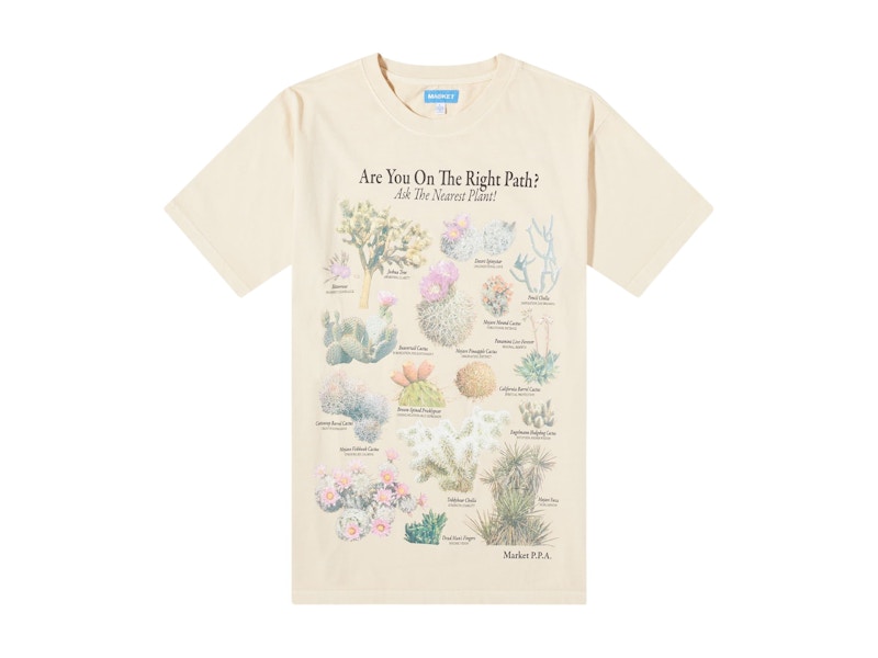 Market Right Path T-Shirt Sand