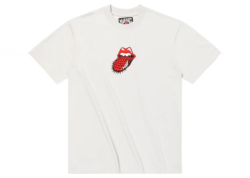 Market Rolling Stones Never Satisfied T-Shirt Cream - SS23 Men's - US