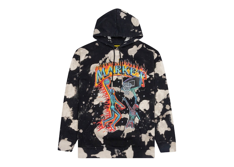 Thrasher discount bleached hoodie