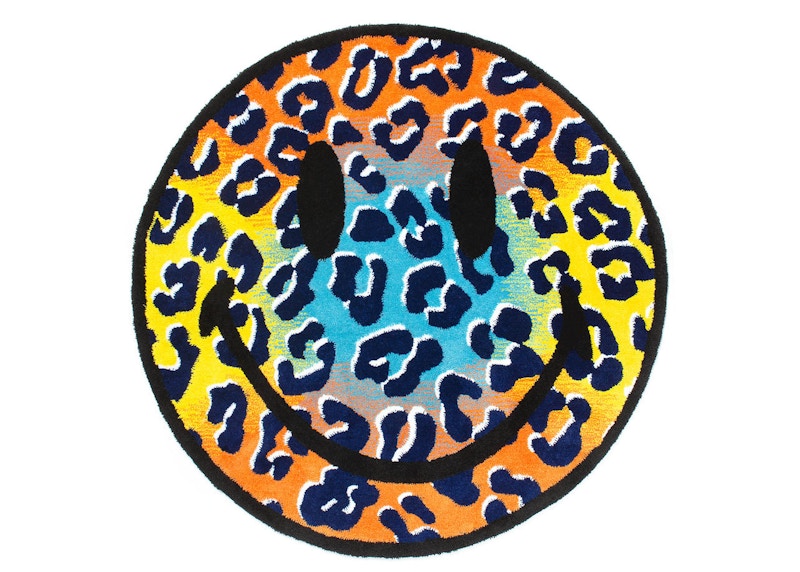 Pre-owned Market Smiley Animal Print Rug
