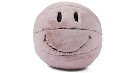 Market Smiley Basketball Sherpa Plush Pink