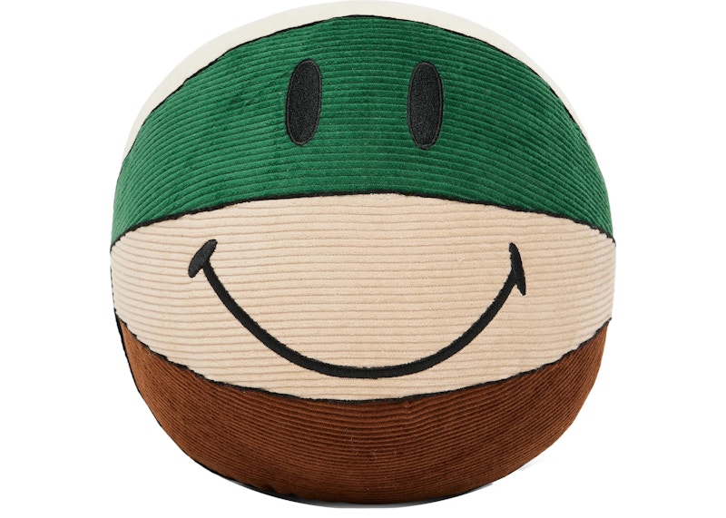 Market Smiley Cord Panel Plush Basketball Multicolor