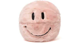 Market Smiley Fur Basketball Pink