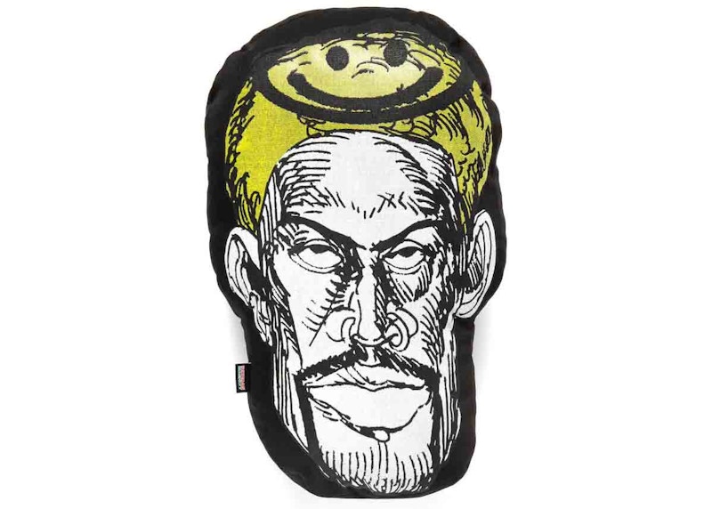 Market Smiley Rodman Head Pillow Multi