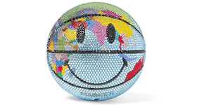 Market Swarovski Crystal Smiley Globe Mini Basketball