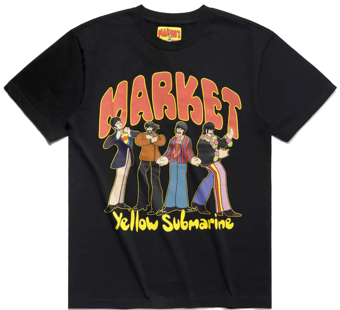 Market x Beatles Yellow Submarine Pose T-Shirt Black