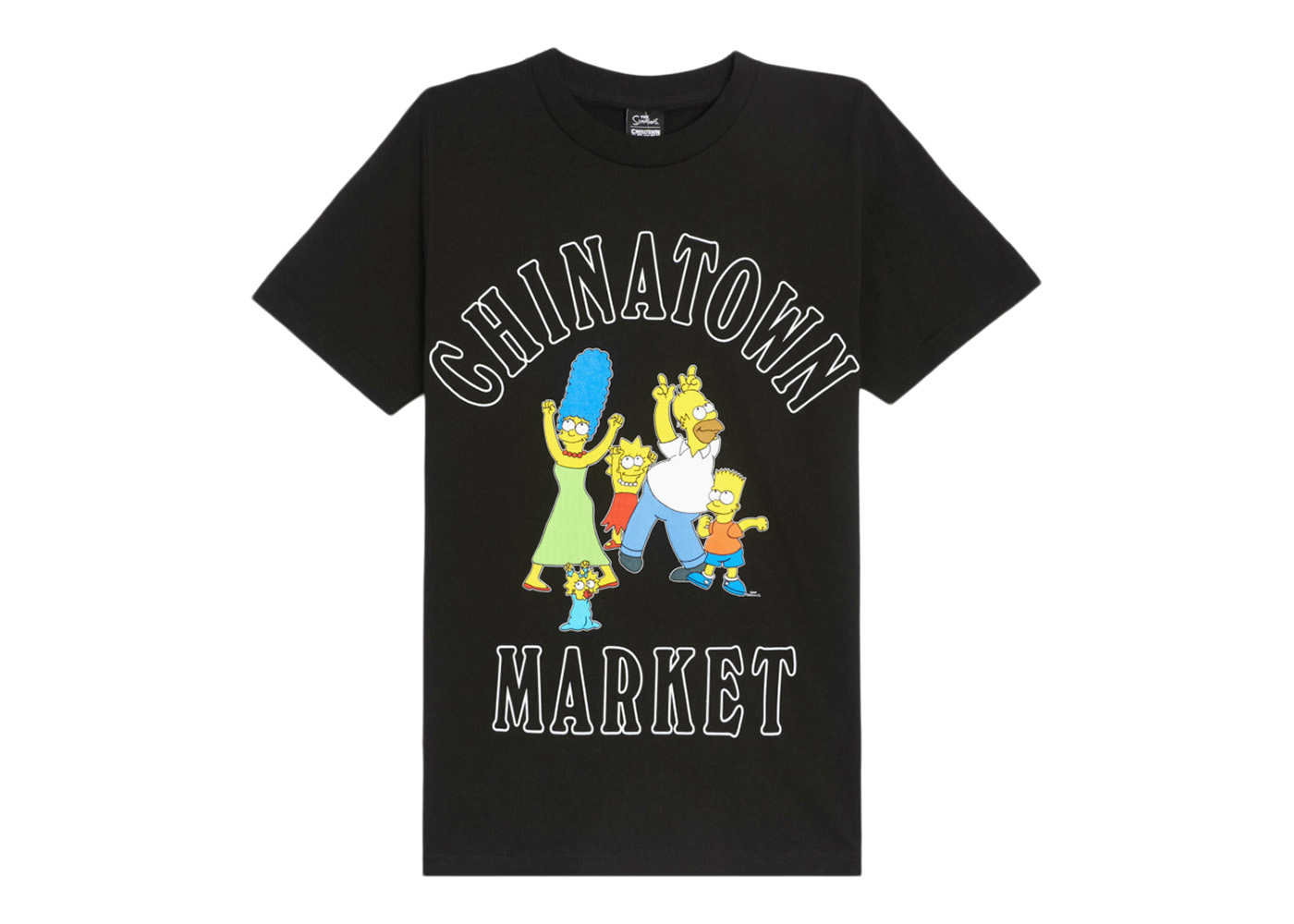 Market x The Simpsons Family OG T-Shirt Black Men's - US