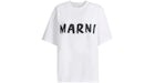 Marni Oversized Logo T-Shirts White