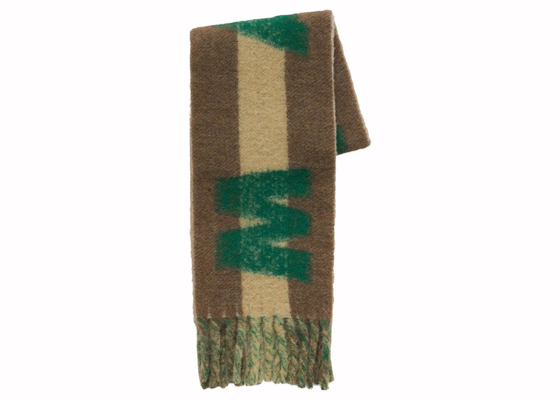 Pre-owned Marni Men's  Virgin Wool Lobster Scarf