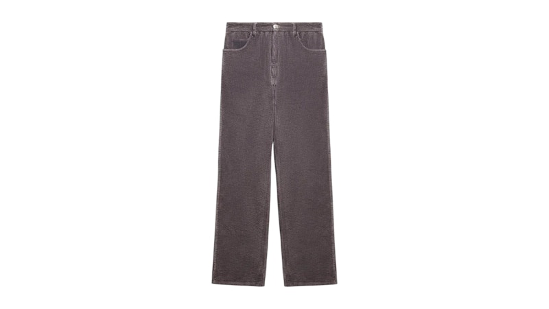 Marni Zip Closure Flared Pants Earth