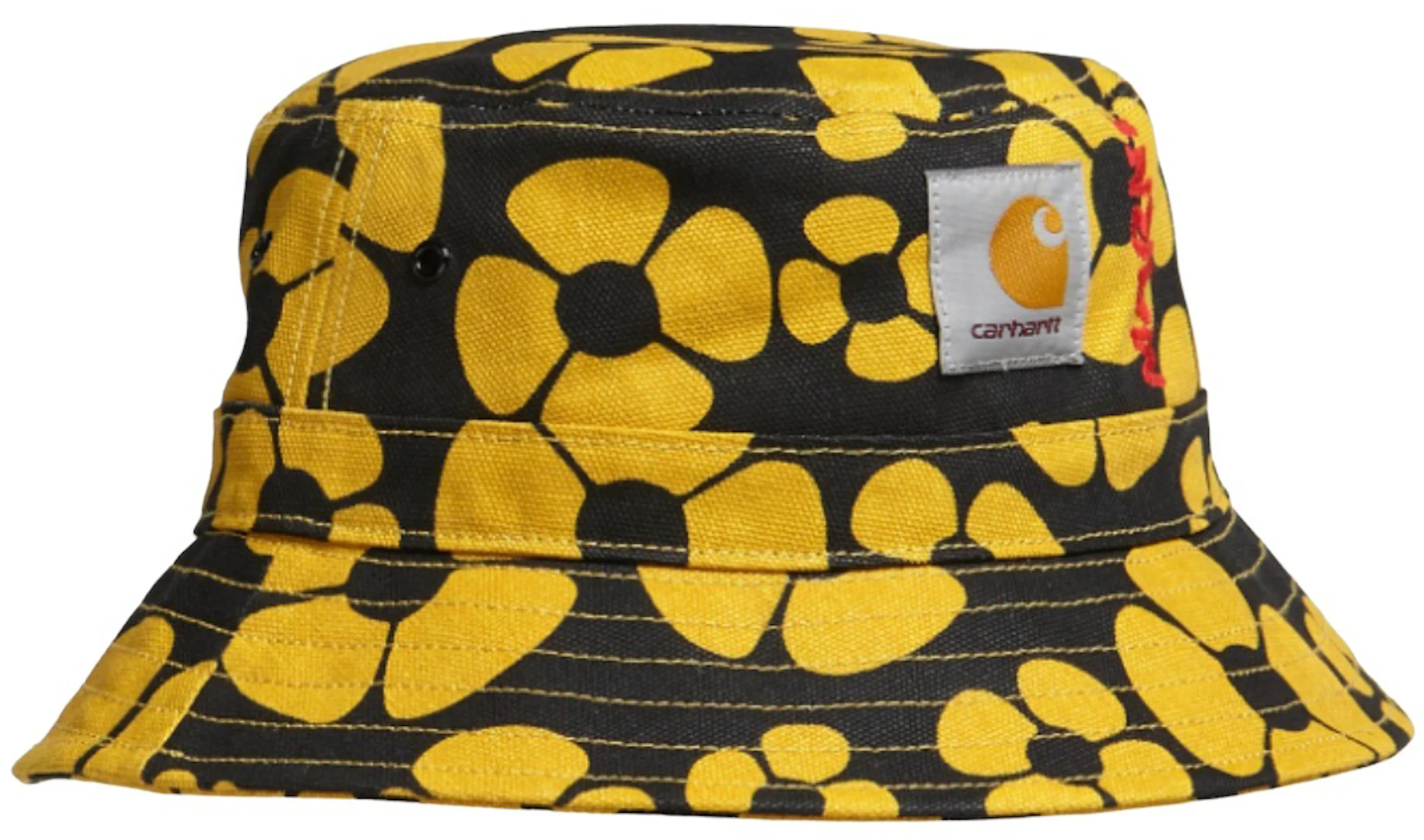 Marni x Carhartt WIP Bucket Hat Black/Sun Yellow Men's - SS23 - GB