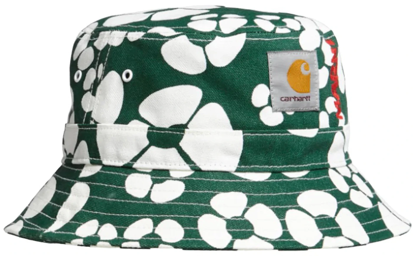 Marni x Carhartt WIP – Floral Bucket Hat Green