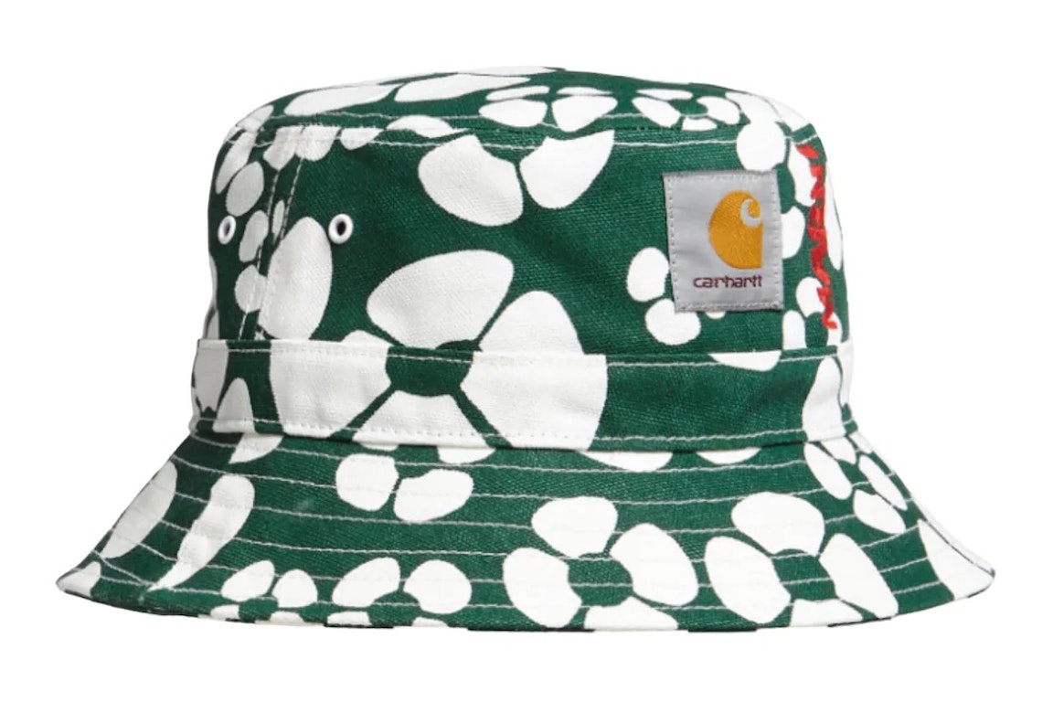 Pre-owned Marni X Carhartt Bucket Hat Green