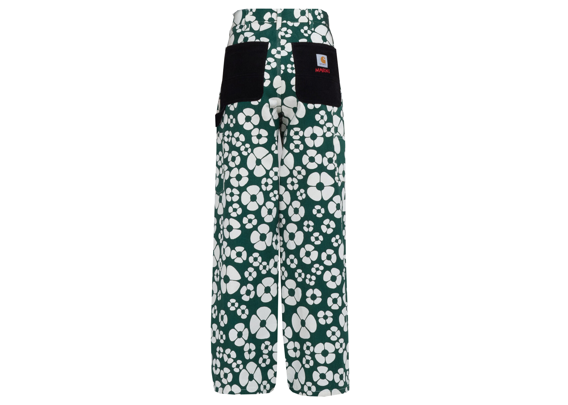 Marni x Carhartt Canvas Pants Green Floral
