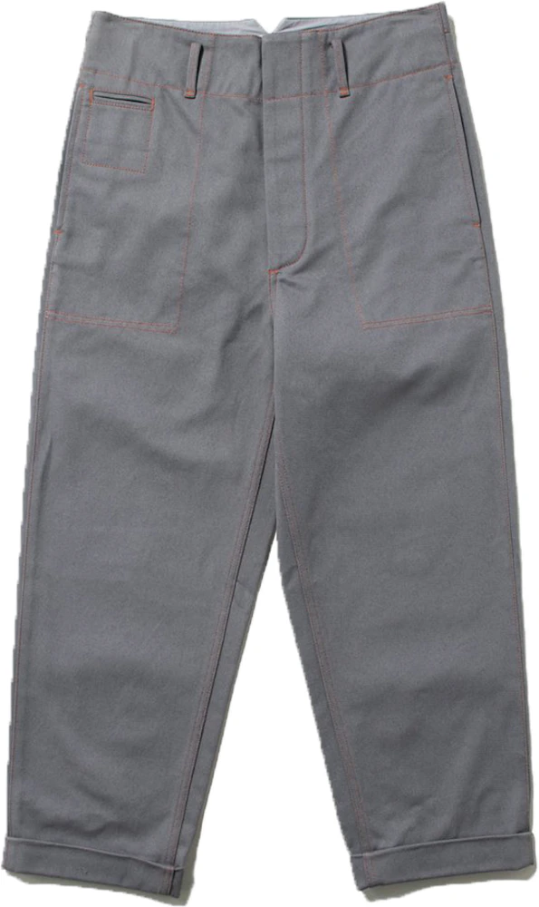 Marni x Union Cotton Drill Pants Grey Men's - SS19 - US
