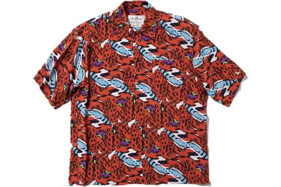 Marni x Union Cotton Printed Viscose Shirt Multi