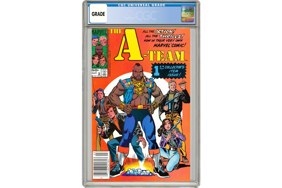 Marvel A-Team (1984) #1 Comic Book CGC Graded - US
