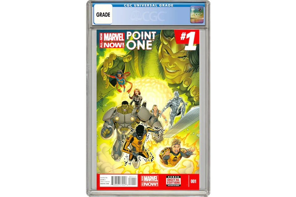 Marvel All New Marvel Now Point One (2014) #1A Comic Book CGC Graded - MX