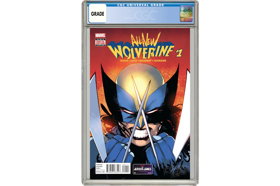 Marvel All New Wolverine #1 Comic Book CGC Graded