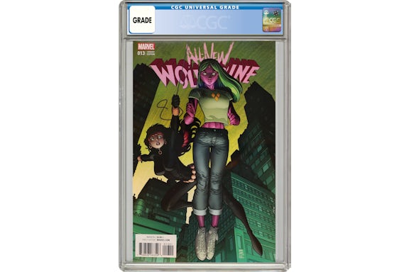 Marvel All New Wolverine (2016) #13D Comic Book CGC Graded