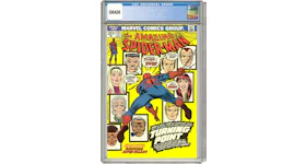 Marvel Amazing Spider-Man #121 (Death of Gwen Stacy) Comic Book CGC Graded