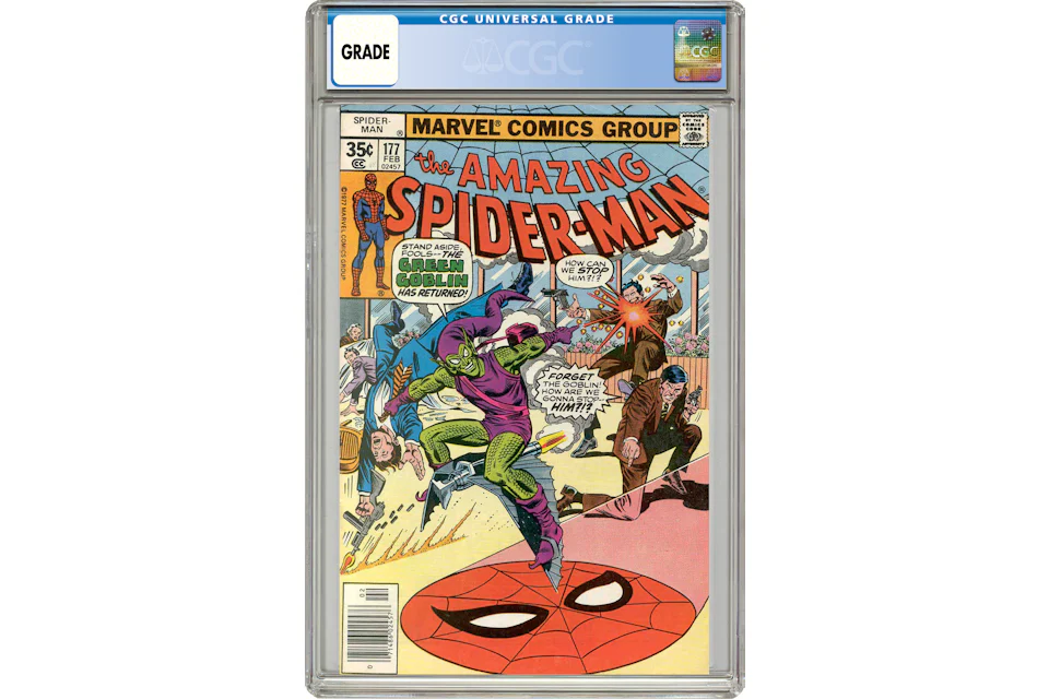 Marvel Amazing Spider-Man #177 (Green Goblin) Comic Book CGC Graded