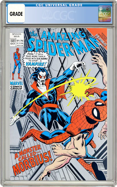 Marvel Amazing Spider-Man (1963 1st Series) #101 REP Comic Book CGC Graded  - GB
