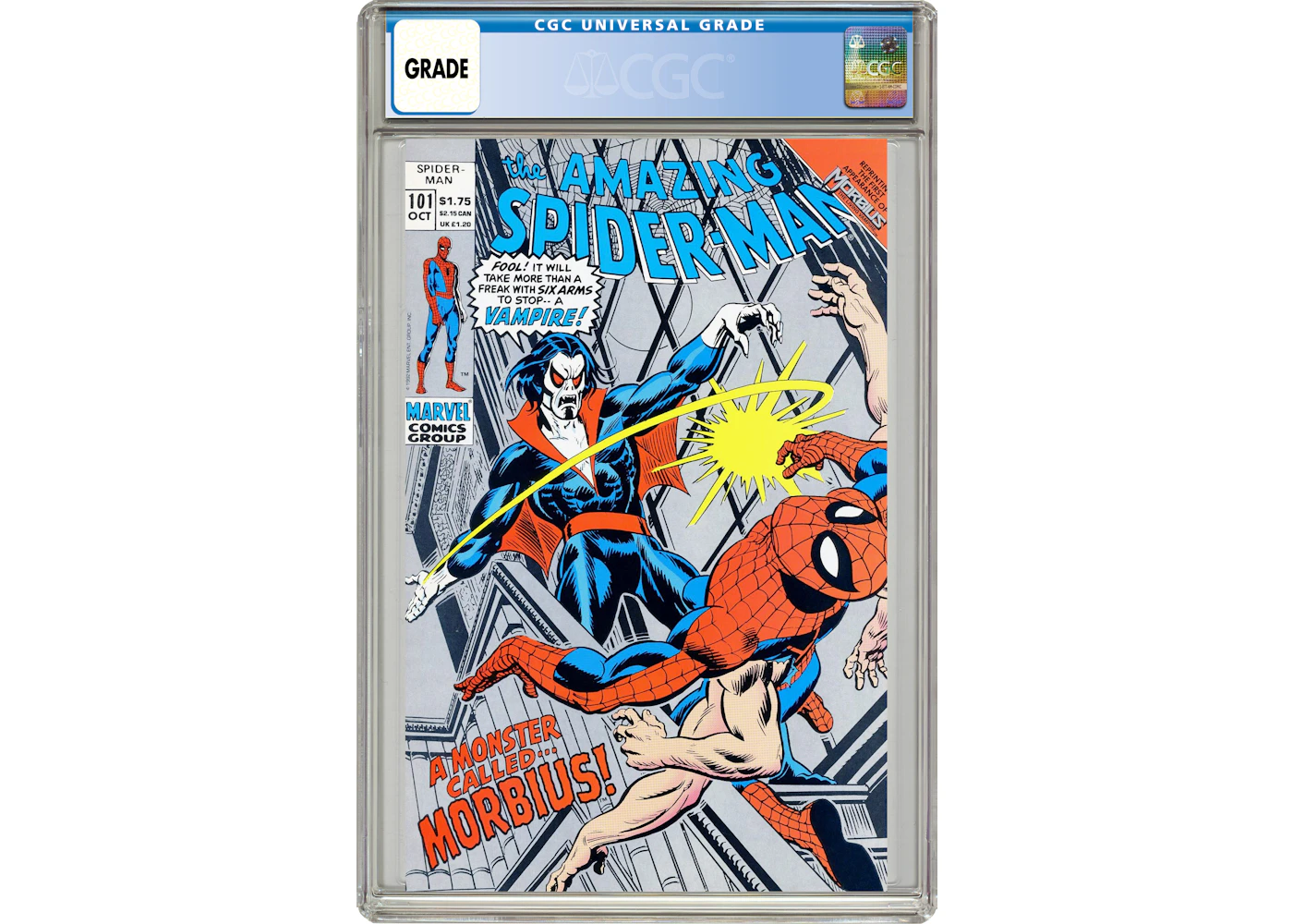 Marvel Amazing Spider-Man (1963 1st Series) #101 REP Comic Book CGC ...
