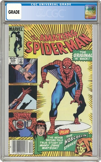 Marvel Amazing Spider-Man (1963 1st Series) #259 Comic Book CGC Graded - US