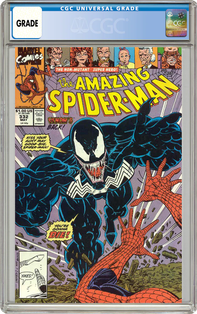 Marvel Amazing Spider-Man (1963 1st Series) #332 Comic Book CGC Graded - US