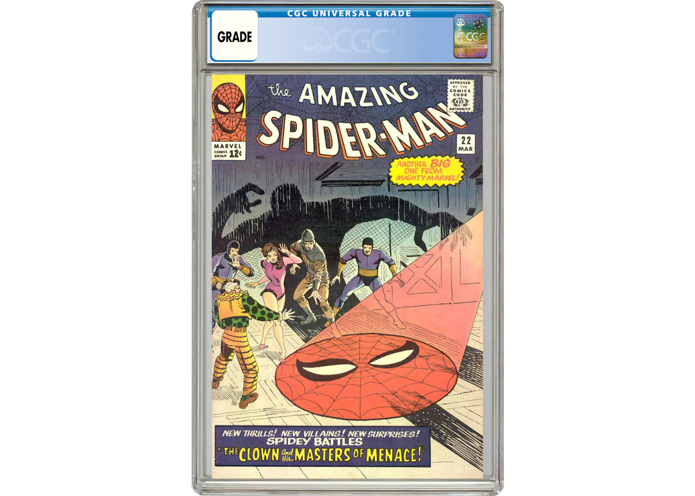 Marvel Amazing Spider-Man #22 (1st App. Princess Python) Comic Book CGC ...