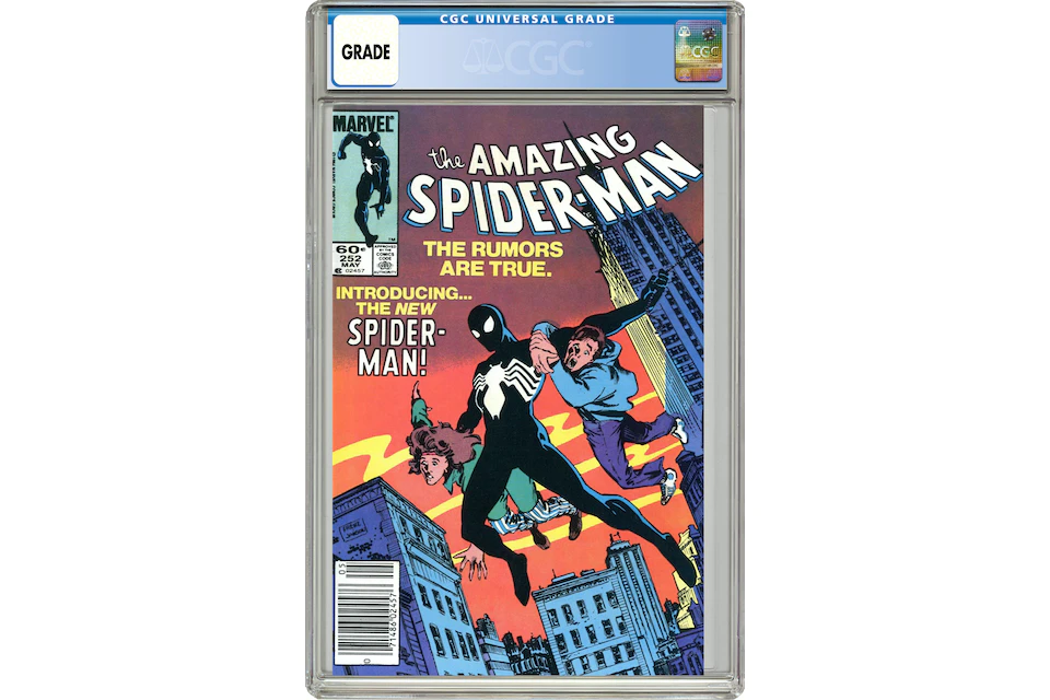 Marvel Amazing Spider-Man #252 (1st App. of the Black costume) Comic Book CGC Graded