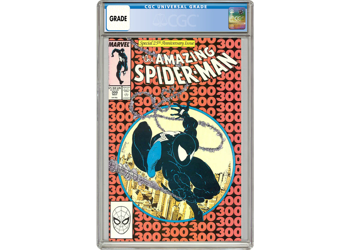 Marvel Amazing Spider-Man #300 (1st Full App. of Venom) Comic Book CGC Graded US