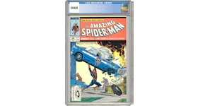 Marvel Amazing Spider-Man #306 (Action Comics #1 Cover Homage) Comic Book CGC Graded