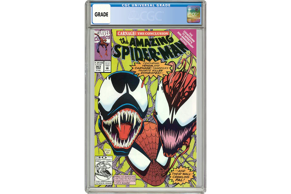 Marvel Amazing Spider-Man #363 (3rd App. of Carnage) Comic Book CGC Graded
