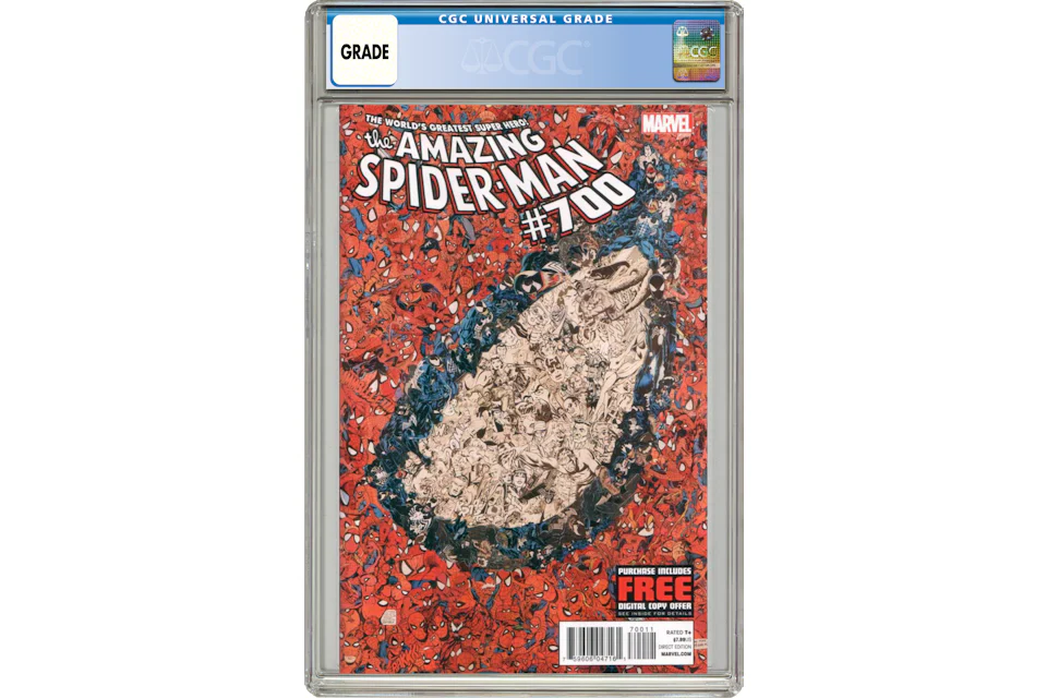Marvel Amazing Spider-Man #700 (Death of Peter Parker) Comic Book CGC Graded