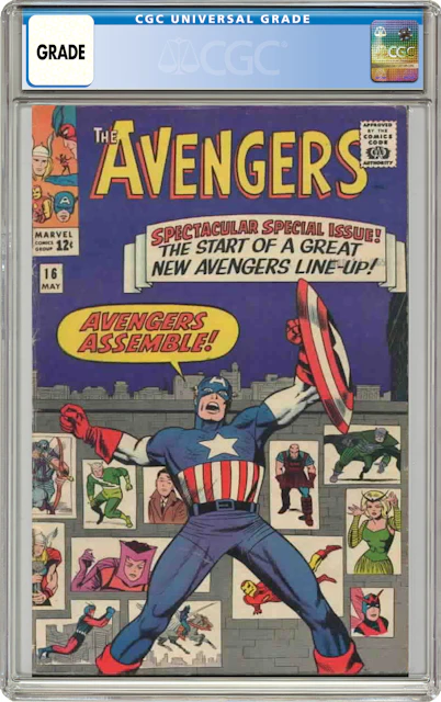 Marvel Avengers #16 Comic CGC Graded - ES